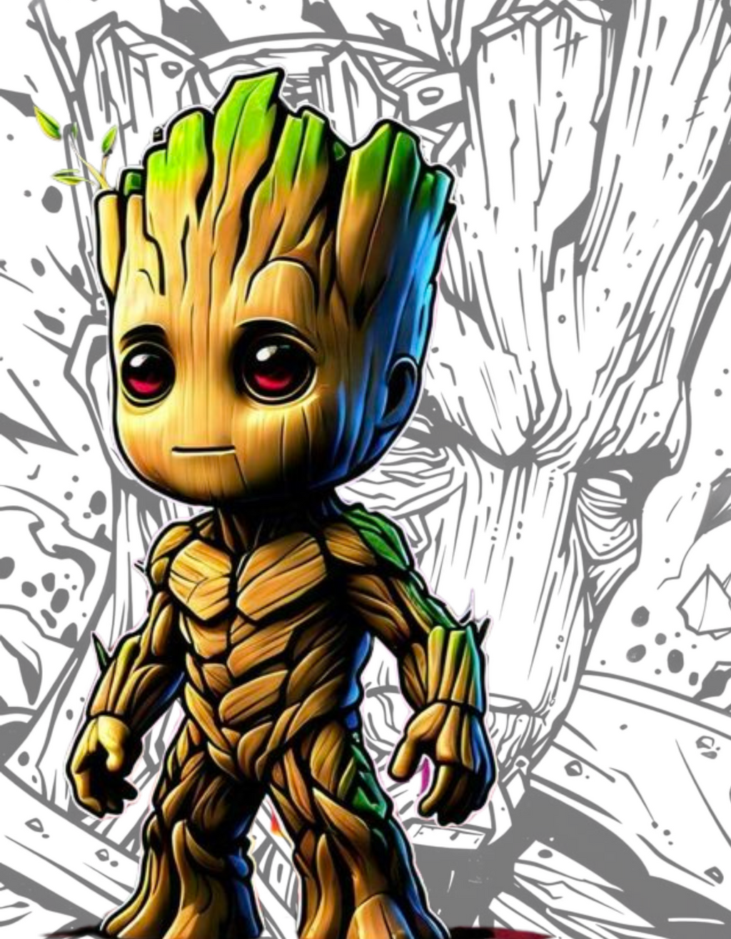 Baby Groot Chibi Tshirt